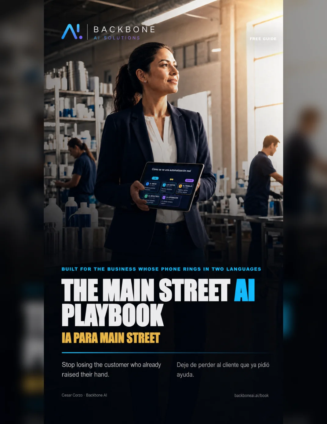 Main Street AI Playbook page 1